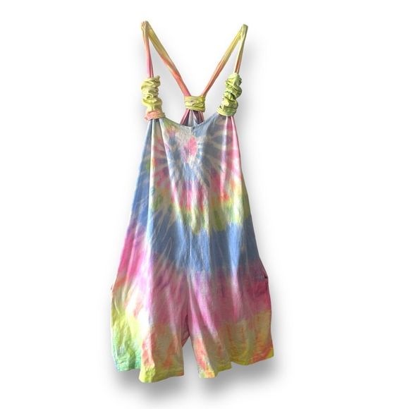 Mfg Pants & Jumpsuits Vintage 8s 90s Tie Dye Pastel Rainbow